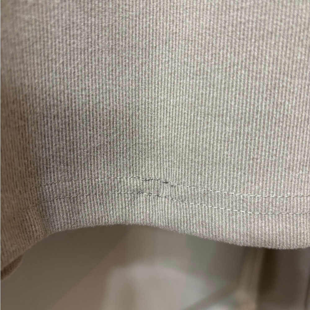 Grade & Gather Taupe Shirring Long Sleeve Women's Top - Picture 6 of 6
